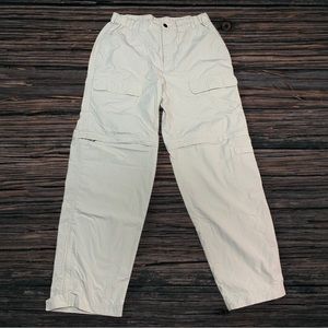 Mens White Sierra hiking pants - Size 32